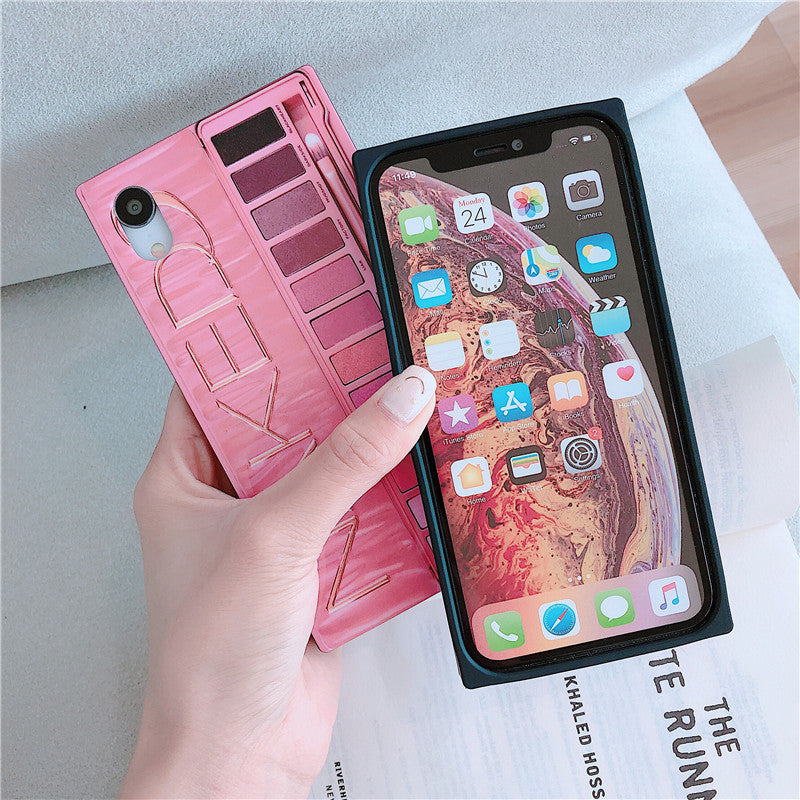 Compatible with Apple, Eye shadow tray for iphone X / XS phone case