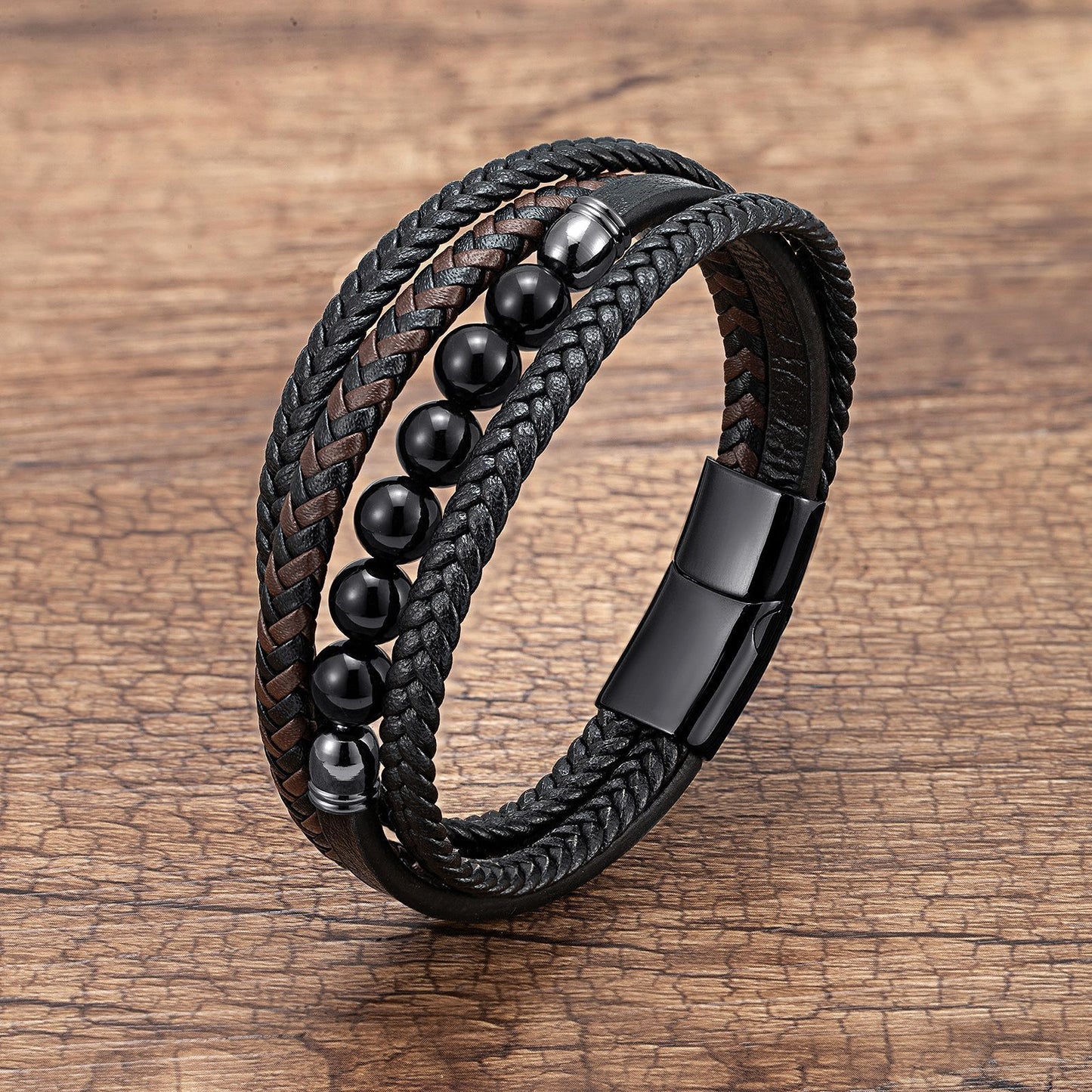 Stainless Steel Buckle Fashion Bracelet