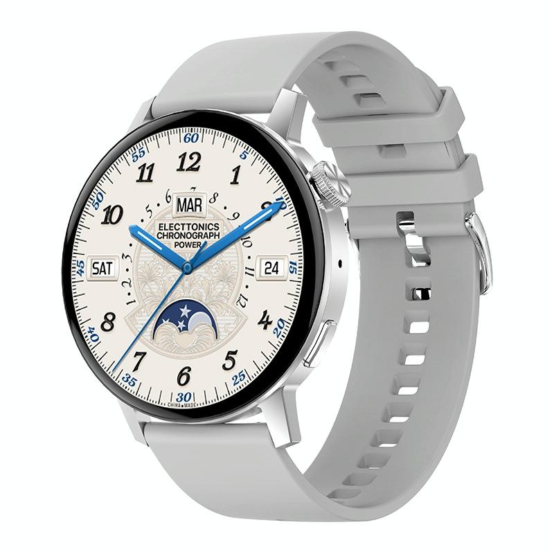 Mini Silicone Smart Watch With Colour Screen - Dt3 - Black