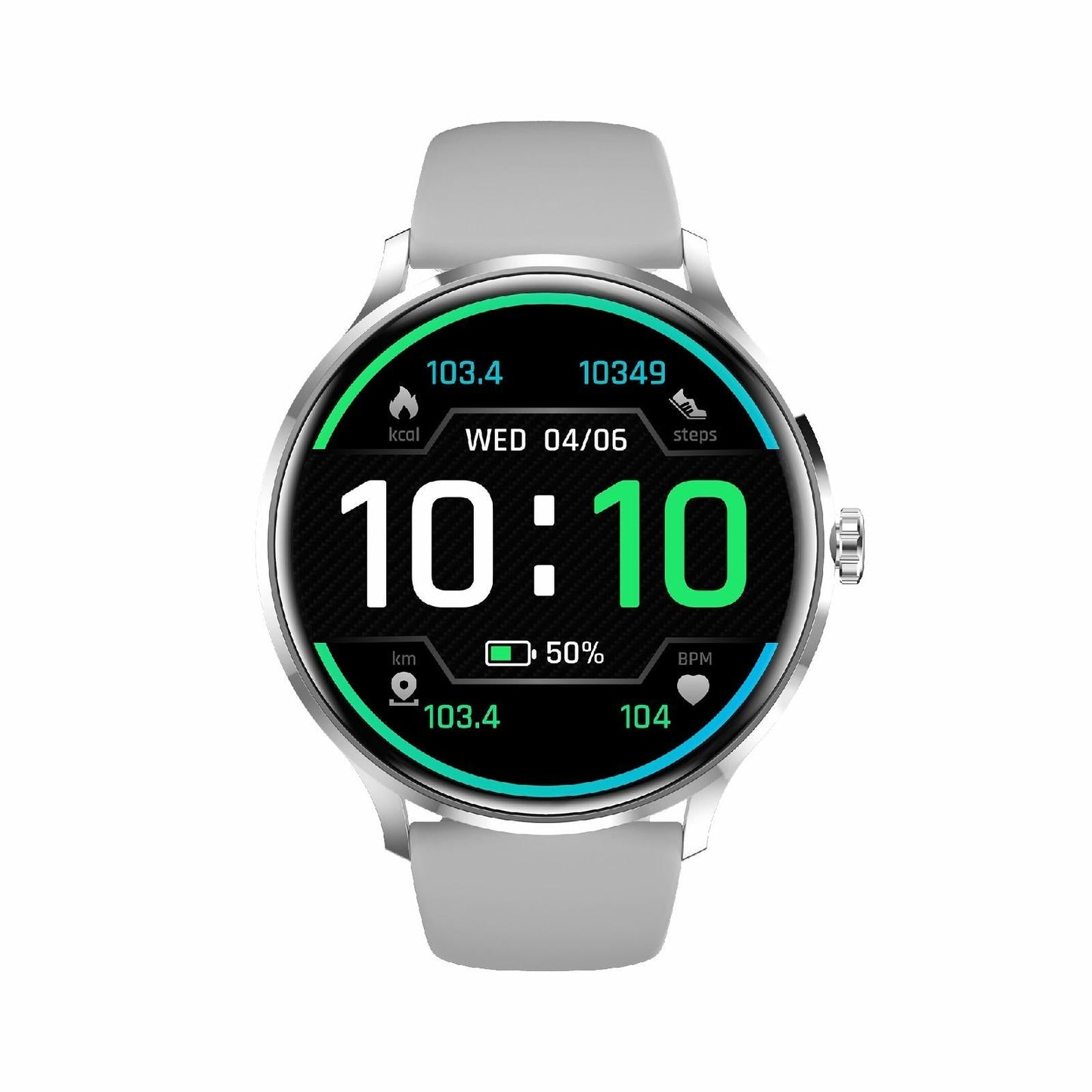 1.39 Inch Bt5.2 Smart Sport Watch Support Bluetooth Call / Sleep / Blood Oxygen / Temperature / Heart Rate / Blood Pressure Health Monitor - Grey