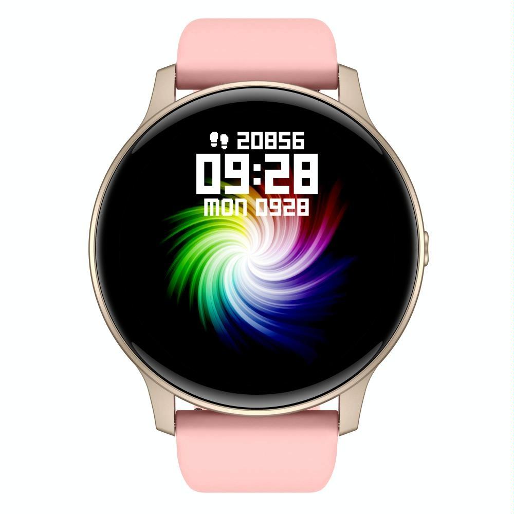 Smart Watch With Heart Rate And Blood Pressure Monitoring - Pink