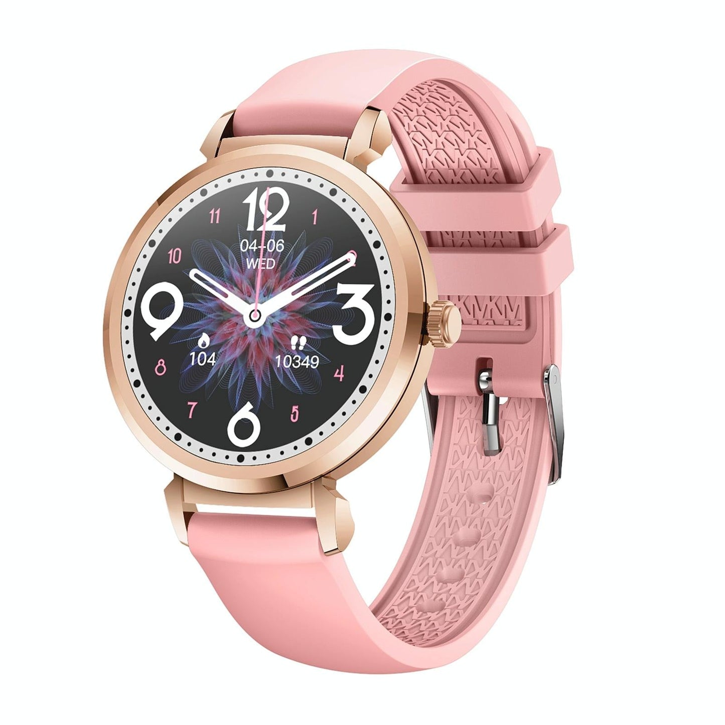 Menstrual Period Smart Bracelet With Blood Pressure And Heart Rate Monitoring - Silver