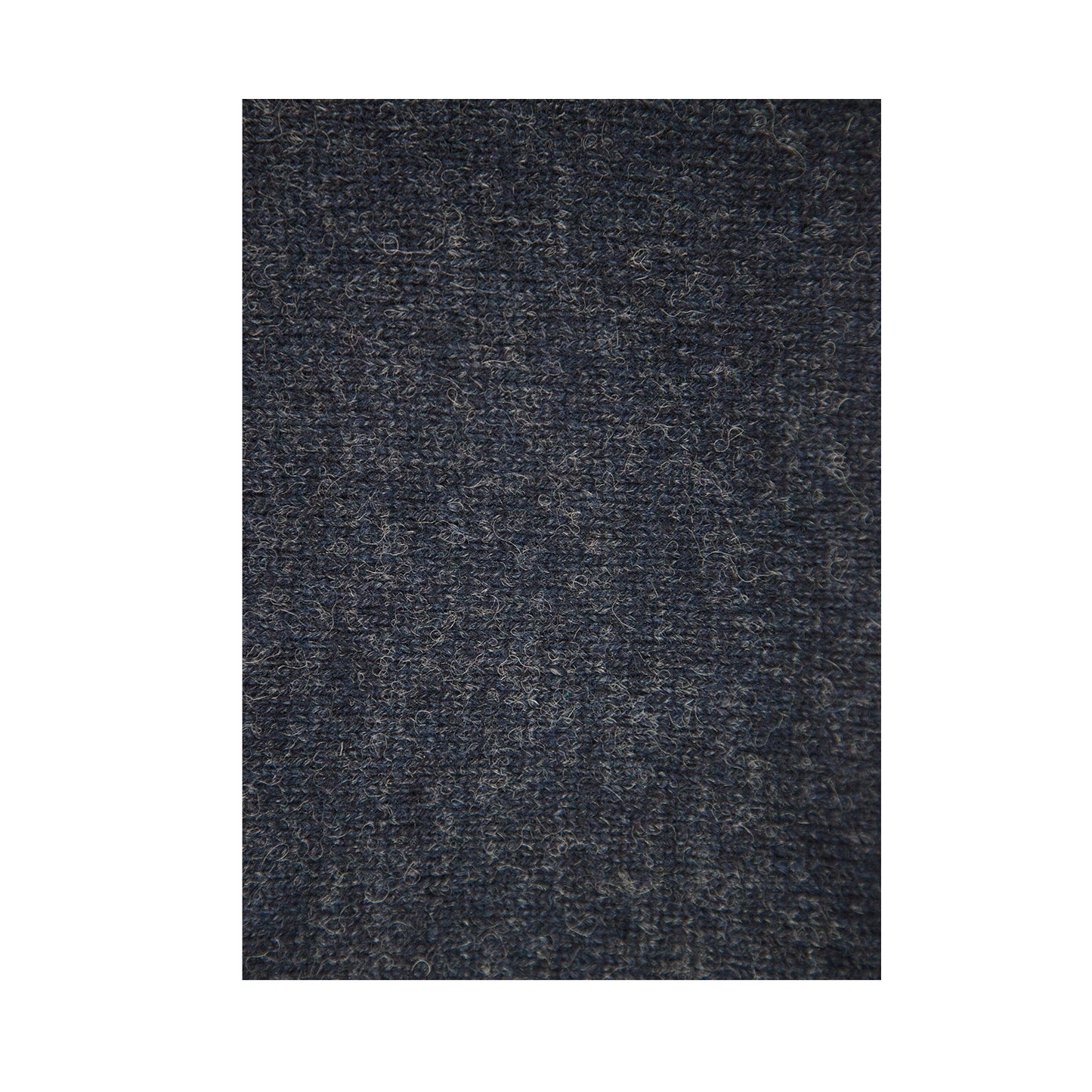 100% SHETLAND RAGG WOOL CREW Round Neck Knit JUMPER Pullover Mens Sweater Knitted - Navy - 5XL