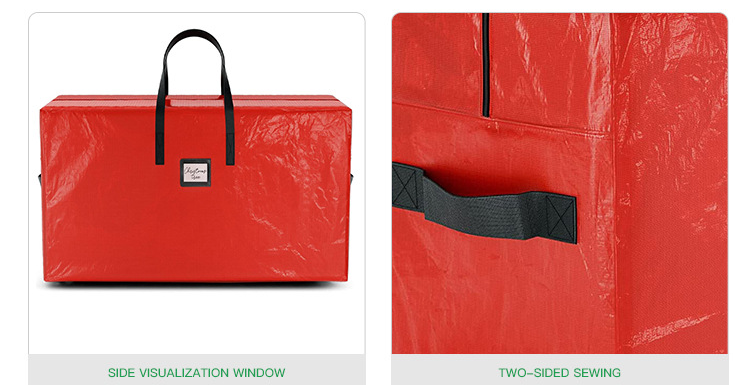 Green 122*34*51CM Durable Dustproof Christmas Tree Storage Bag