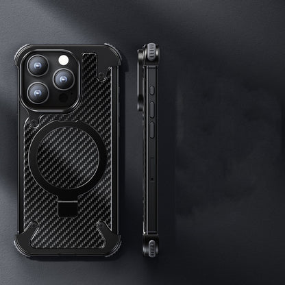Carbon Fiber Phone Shell Metal