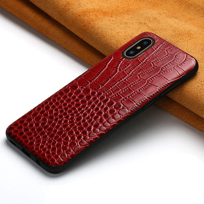 Compatible with Apple , Leather phone case
