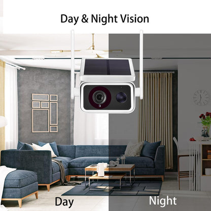 Solar Camera 1080P Waterproof Rainproof