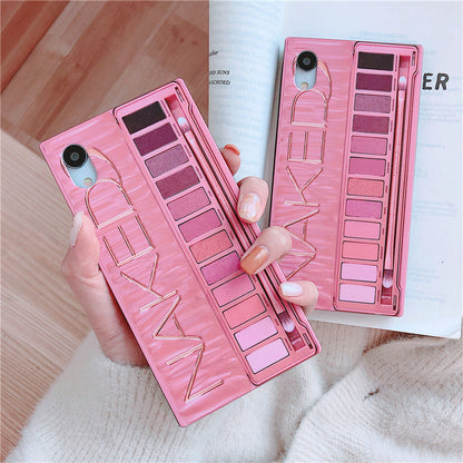 Compatible with Apple, Eye shadow tray for iphone X / XS phone case