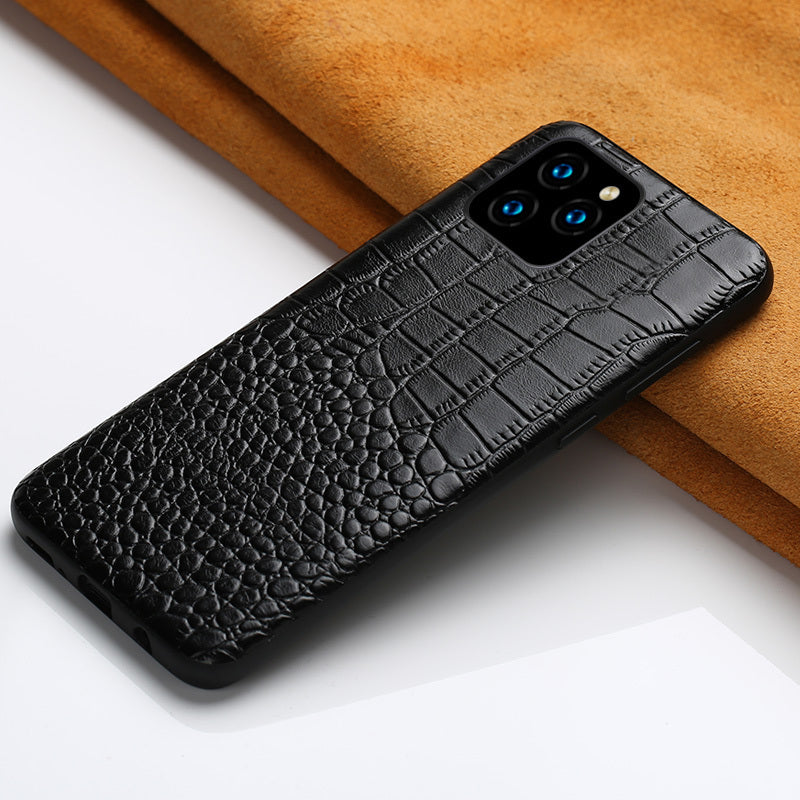 Compatible with Apple , Leather phone case
