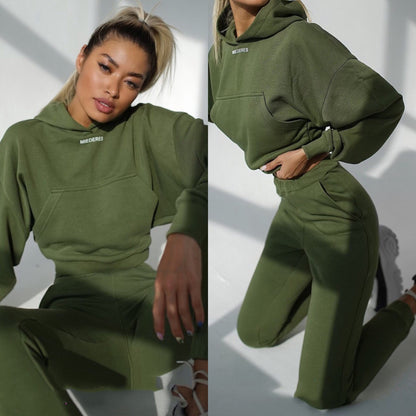 Two-piece sports leisure suit