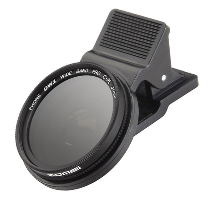 37mmCPL Polarization Reducer, External Lens, Mobile Phone Lens