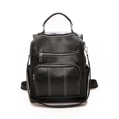 Zhenli Bag Women"s Cross Border Fashion Women"s Backpack Women"s Bag New Pu Pillow Bag