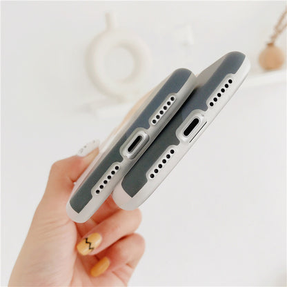 Compatible with Apple, Compatible With , Morandi Color 12Promax Mobile Phone Case For Iphonex Xs