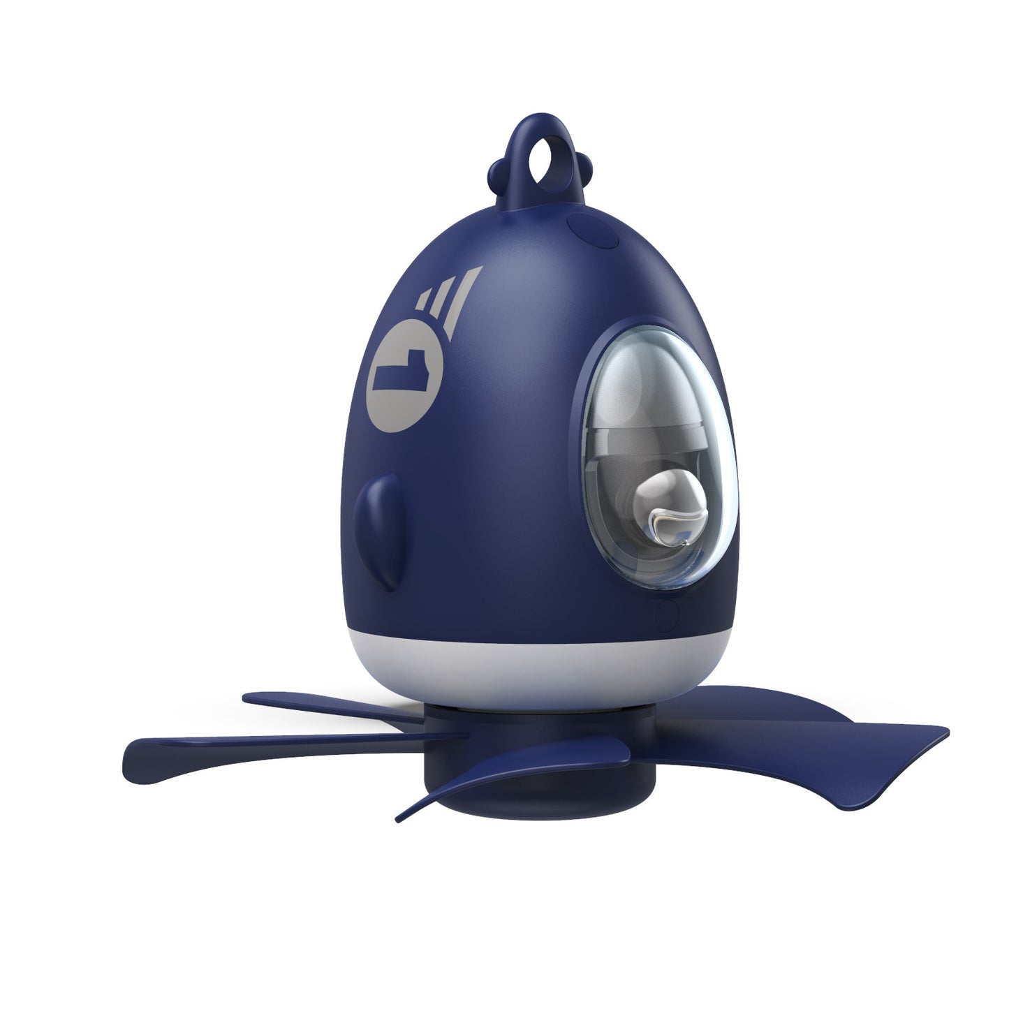 New USB Small Airplane Fan Ceiling Fan Night Light Household Remote Control Ceiling Fan Light Night Light Cute Lamp