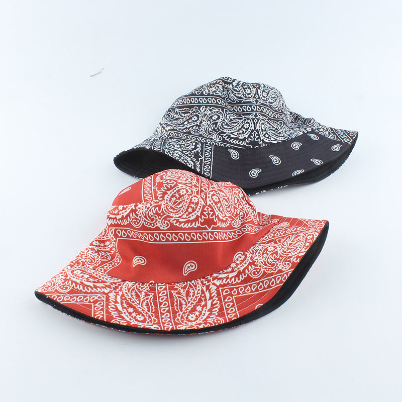 Fisherman Hat Unisex Double-sided Leisure Flat-top Basin Hat