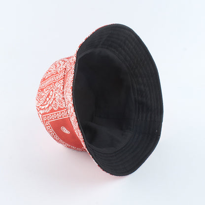 Fisherman Hat Unisex Double-sided Leisure Flat-top Basin Hat