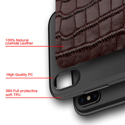 Compatible with Apple , Leather phone case