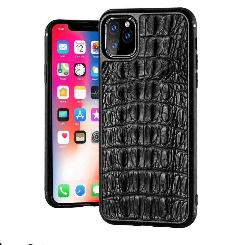 Compatible with Apple, Compatible with Apple , IPhone11 Protective Case Xr High-End Pattern Xs Leather Case