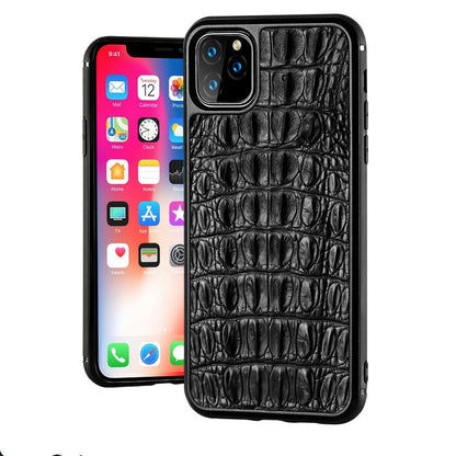 Compatible with Apple, Compatible with Apple , IPhone11 Protective Case Xr High-End Pattern Xs Leather Case