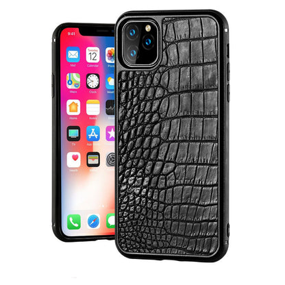 Compatible with Apple, Compatible with Apple , IPhone11 Protective Case Xr High-End Pattern Xs Leather Case