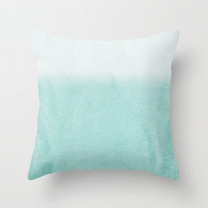 Mint Green Peach Skin Pillowcase Cushion Cushion Pillowcase