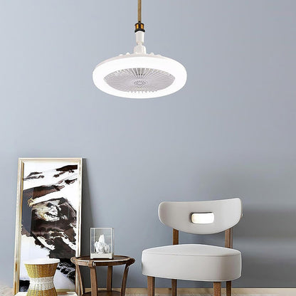 E27 Remote Controlled Indoor Ceiling Light and Cooling Electric Fan_10