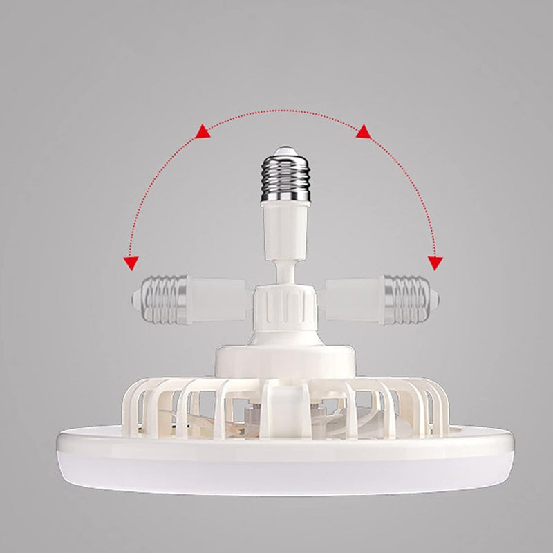 E27 Remote Controlled Indoor Ceiling Light and Cooling Electric Fan_6
