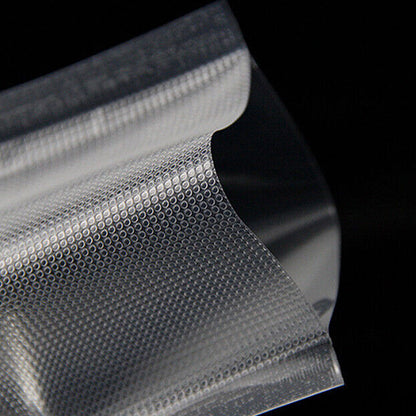 100pcs Clear Food Grade Pre-Cut Food Saver Vacuum Sealer Bags