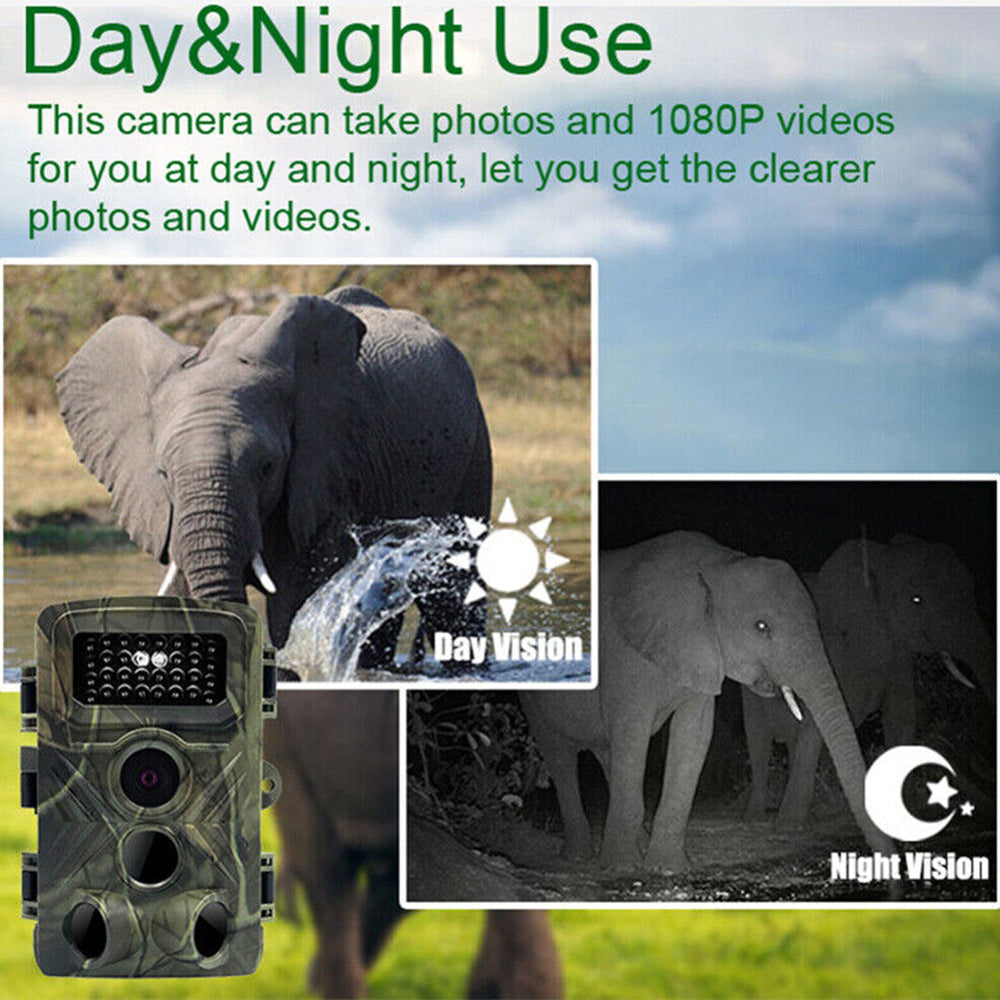 Fast Trigger Wildlife Scouting Camera IP66 Waterproof, 1080P 36MP for Monitoring_7