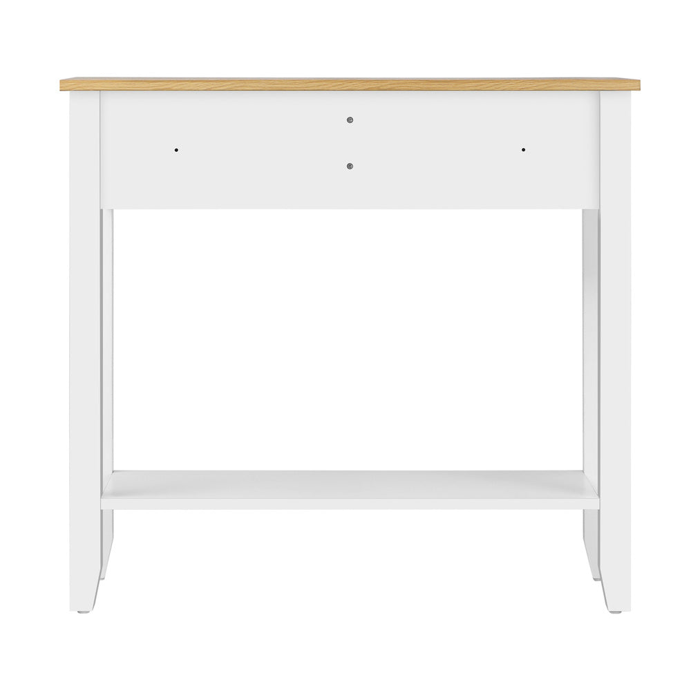 Console Table Hallway 2 Drawers Display Shelf