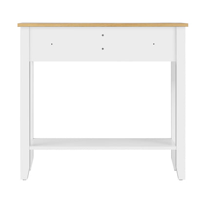 Console Table Hallway 2 Drawers Display Shelf