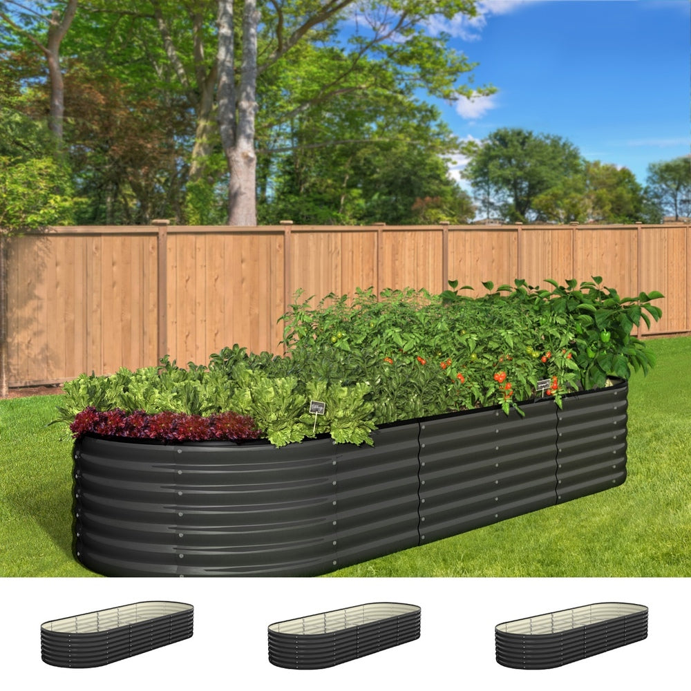 Raised Garden Bed Galvanized Steel