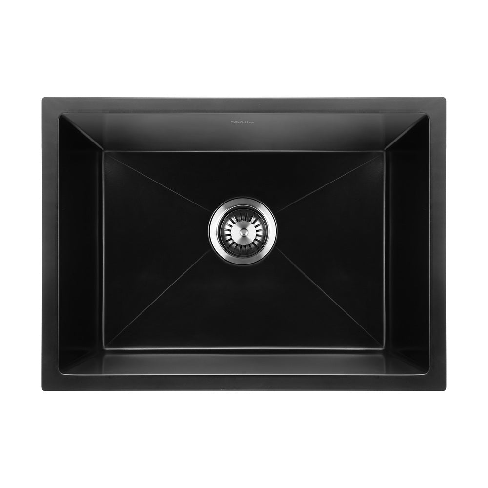 Kitchen Sink Granite Basin Single Bowl Black