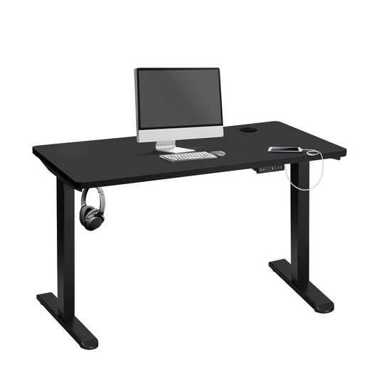 Adjustable Motorized Standing Desk Black 120cm