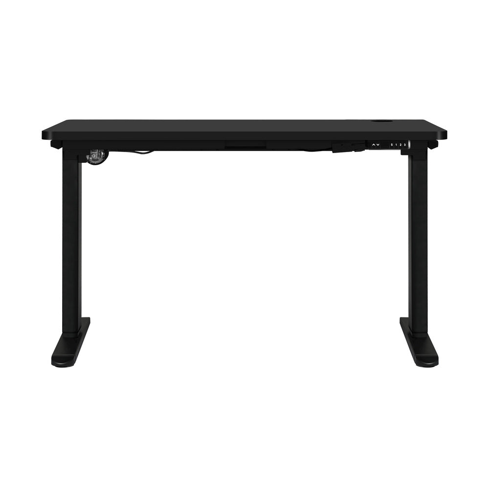 Adjustable Motorized Standing Desk Black 140cm