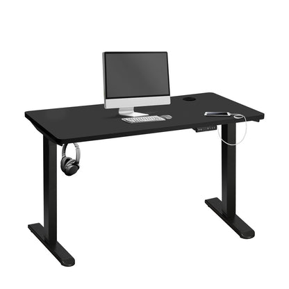 Adjustable Motorized Standing Desk Black 140cm