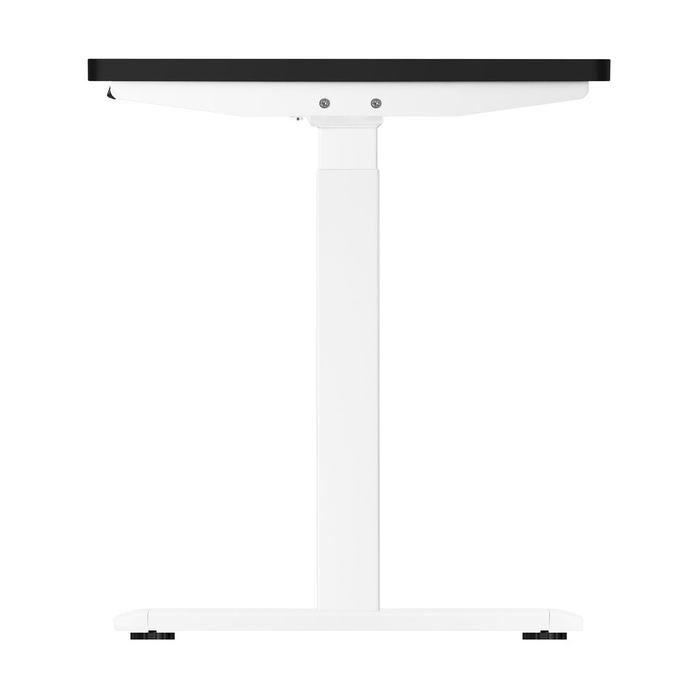 Standing Desk Dual Motor Height Adjustable 120cm White and Black