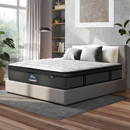 Double Mattress Latex Foam 9-Zone Pocket Spring 34cm
