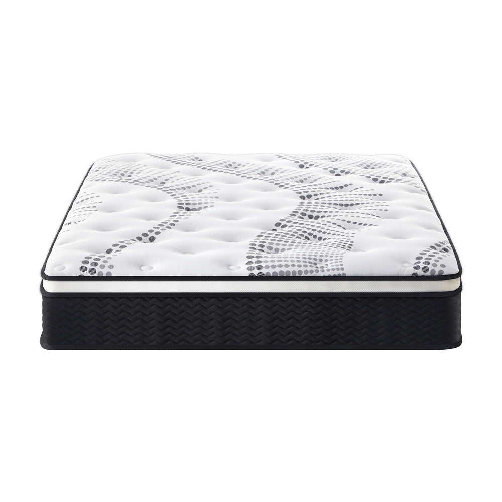 Queen Mattress Euro Top Cool Gel Foam Pocket Spring 22cm