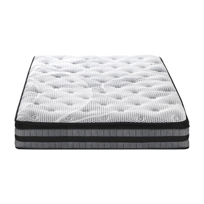 Queen Mattress with Cool Gel Foam Bonnell Spring and Pillow Top 22cm