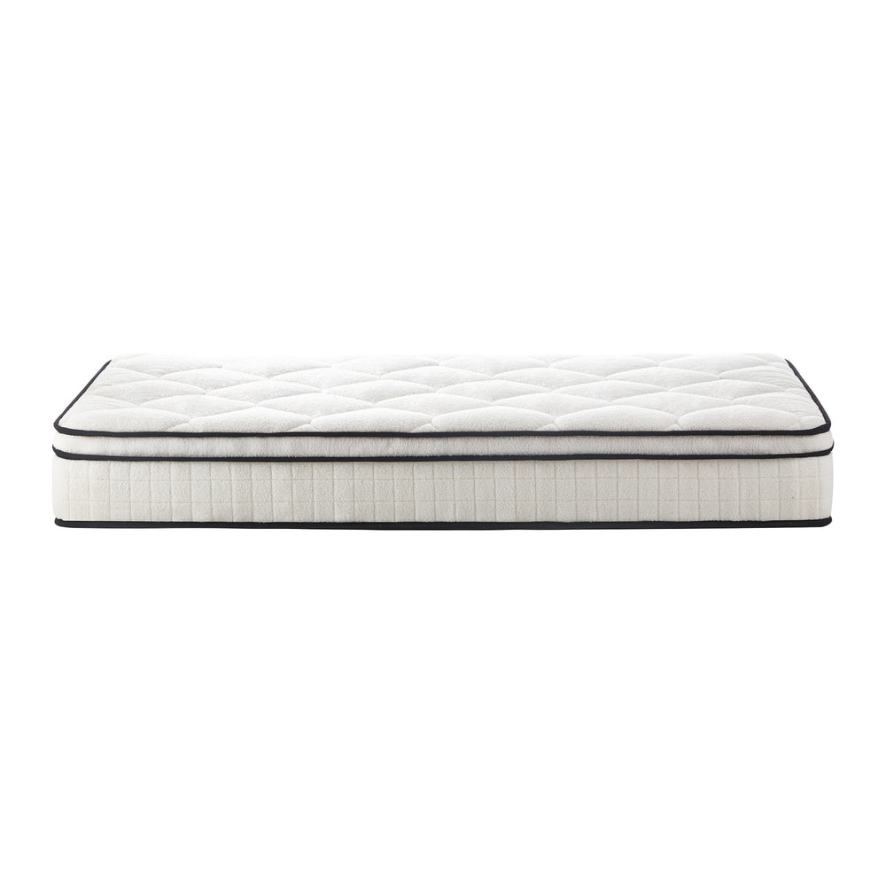 King Single Mattress with Memory Foam Pocket Spring and Euro Top Boucle