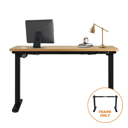Adjustable Sit-Stand Desk Frame Black