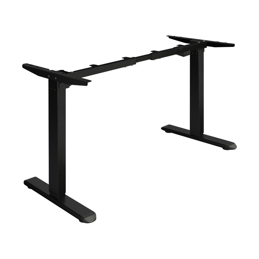 Adjustable Sit-Stand Desk Frame Black