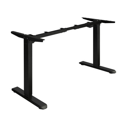 Adjustable Sit-Stand Desk Frame Black