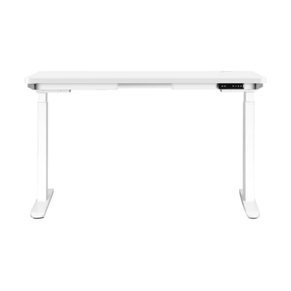 140cm Dual Motor Adjustable Standing Desk White