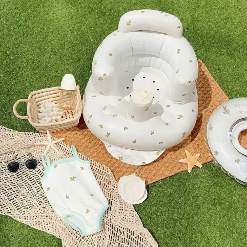 Baby Inflatable Sofa Seat Support Sitting Trainer