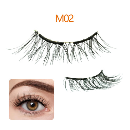 Reusable Natural Look 3D Lashes Soft Magnetic Eyelashes