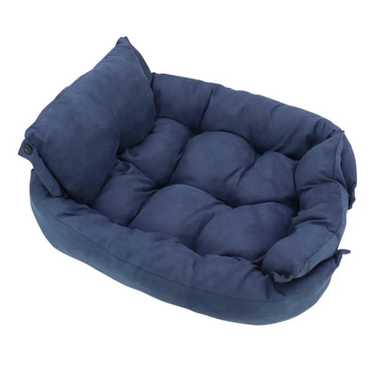 3 In 1 Dogs Cat Sleeping Bed Winter Warm Pet Kennel Cushion