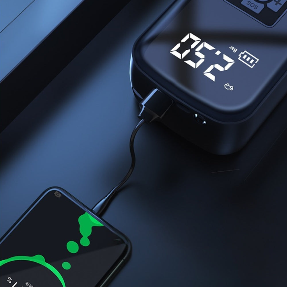 Wireless Electric Tire Inflator Air Pump with Digital Display
