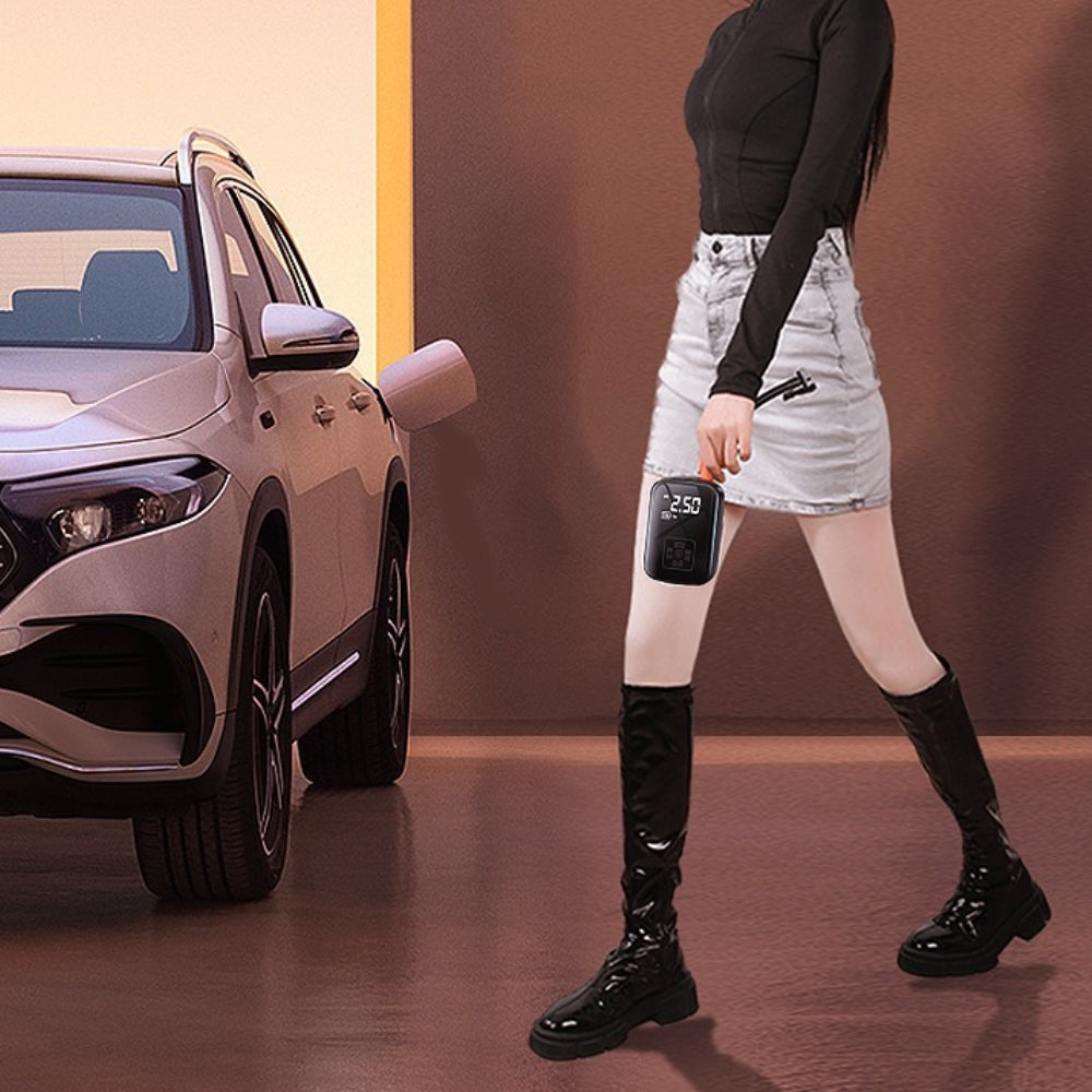 Wireless Electric Tire Inflator Air Pump with Digital Display